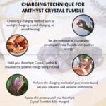 Amethyst Tumble Stone Pack of 5 (Clarity & Mental Focus)