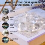 Clear Quartz Tumble Stone - Pack of 5 (Creativity & Inspiration)