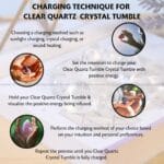 Clear Quartz Tumble Stone - Pack of 5 (Creativity & Inspiration)