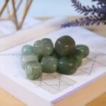 Green Aventurine Tumble Stone Pack of 5 (Luck & Prosperity)