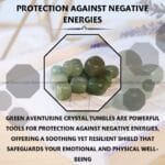 Green Aventurine Tumble Stone Pack of 5 (Luck & Prosperity)