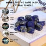 Lapis Lazuli Tumble Stone Pack of 5 (Balance & Harmony)