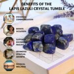 Lapis Lazuli Tumble Stone Pack of 5 (Balance & Harmony)