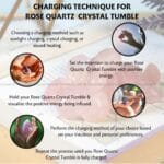 Rose Quartz Tumble Stone Pack of 5 (Love & Relationships)