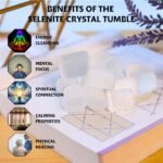 Selenite Tumble Stone Pack Of 5 (Spiritual Connection)