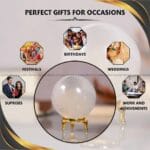 Selenite Crystal Sphere (Cleansing & Purification)