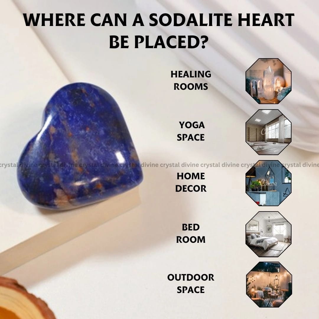 Sodalite Heart (Communication & Expression)
