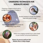 Sodalite Heart (Communication & Expression)