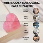 Rose Quartz Crystal Heart (Love & Compassion)