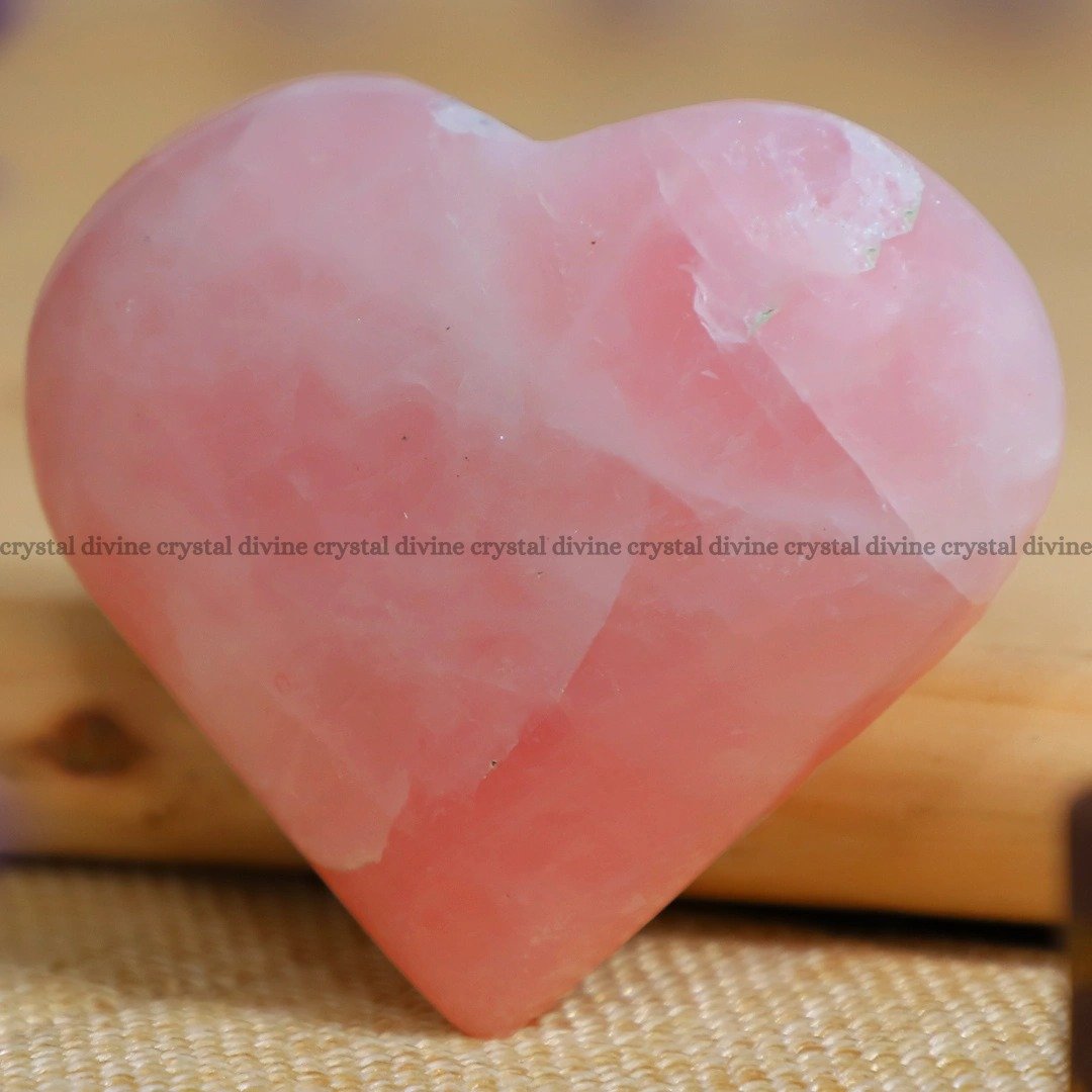 Rose Quartz heart