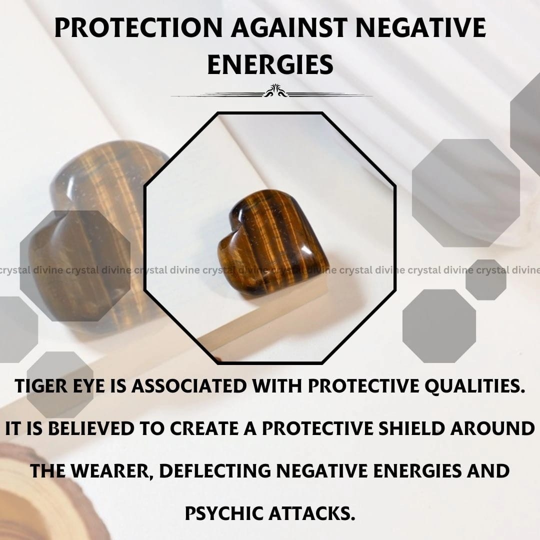 Tiger Eye Heart (Confidence & Courage)