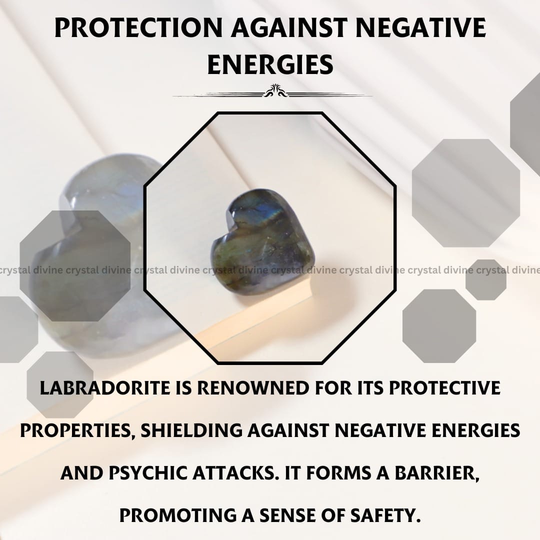 Labradorite Heart (Protection)