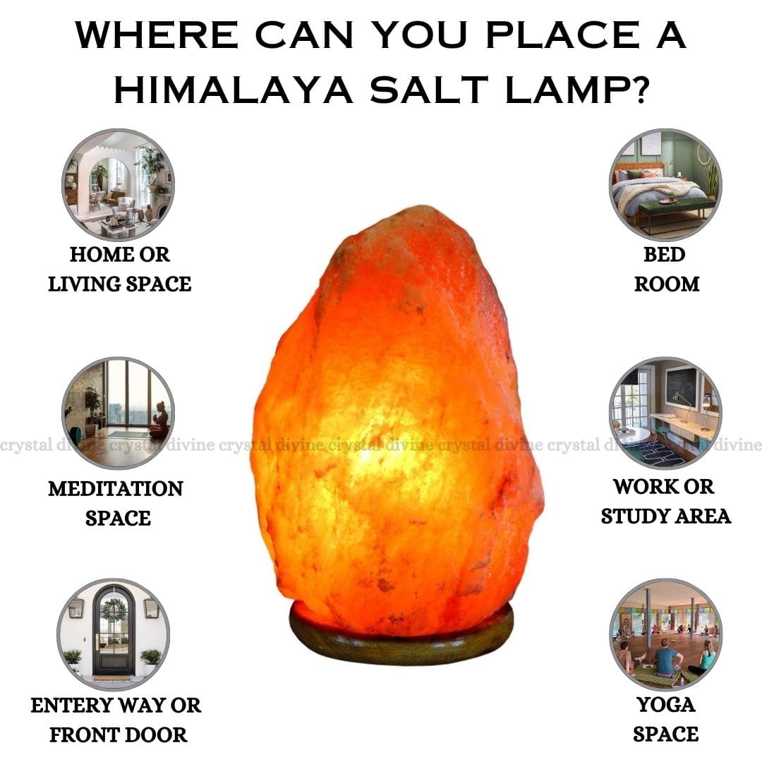 Himalayan Salt Lamp (Air Purification)
