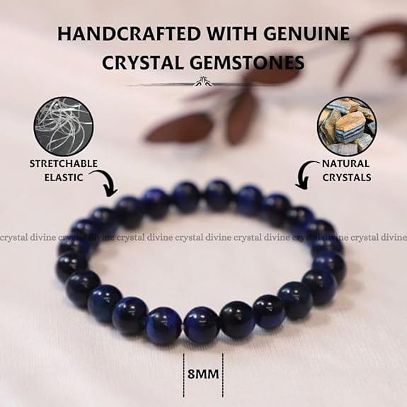 Blue Tiger Eye Bracelet