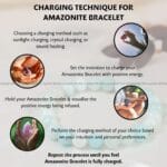 Amazonite Crystal Bracelet - 8 MM (Communication & self-expression)