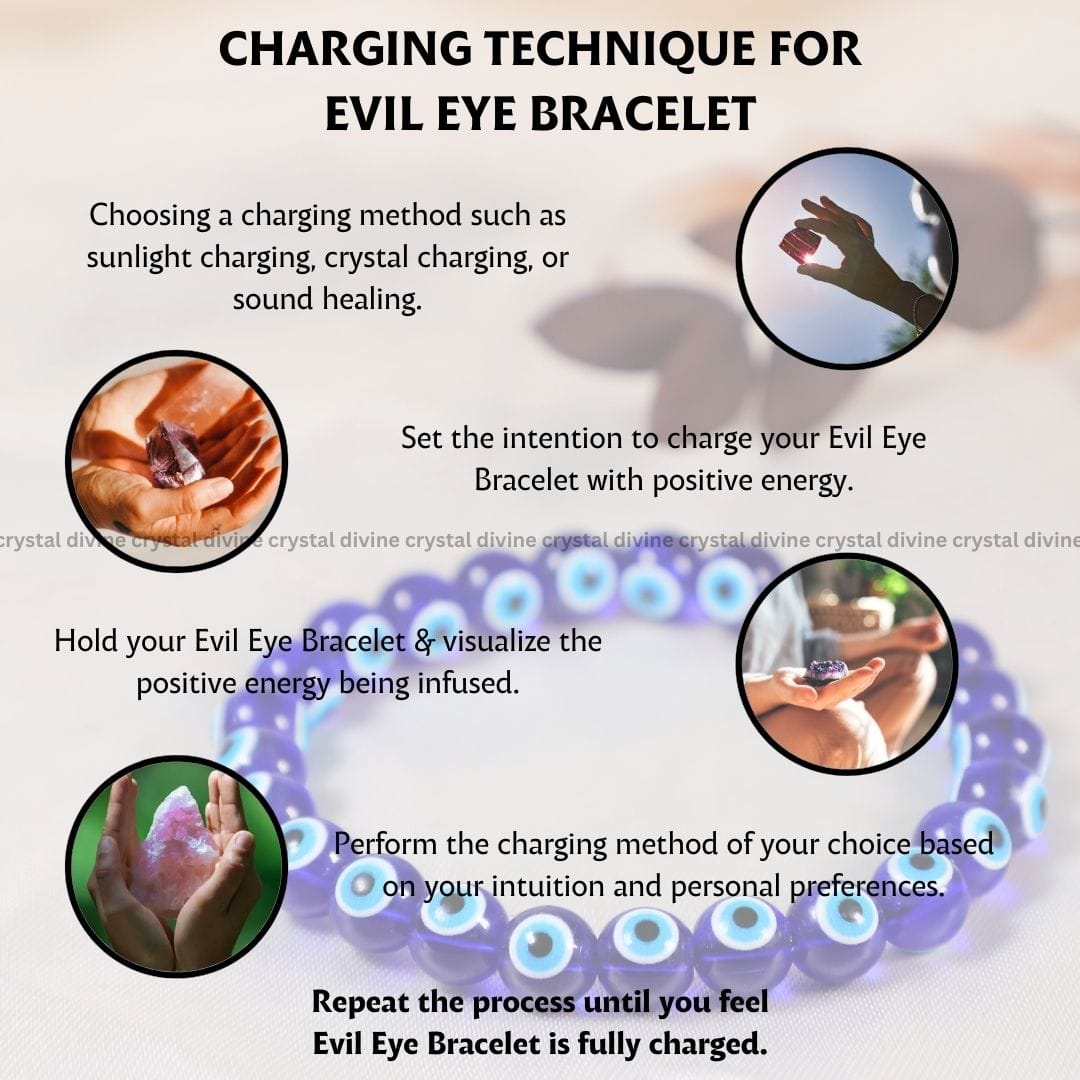 Evil Eye Bracelet - 8MM (Mindfulness & Meditation)