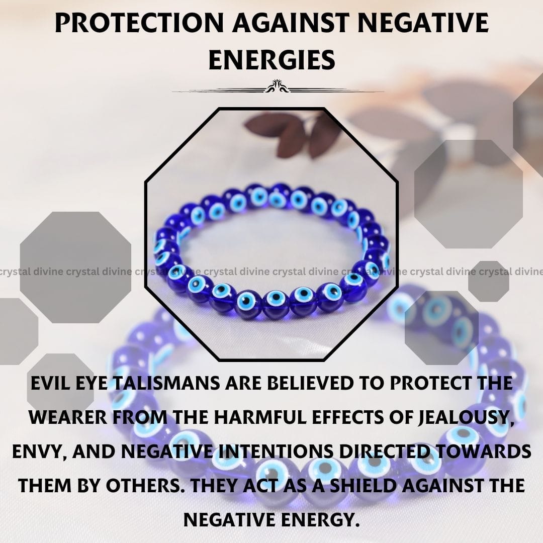 Evil Eye Bracelet - 8MM (Mindfulness & Meditation)