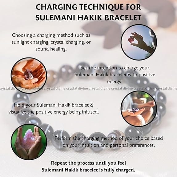 Sulemani Crystal Bracelet - 8 MM (Balancing & grounding)