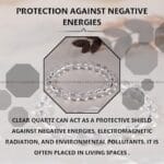 Clear Quartz Crystal Bracelet - 8 MM (Clarity & Focus)