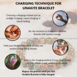 Unakite Crystal Bracelet - 8 MM (Grounding & Balance)