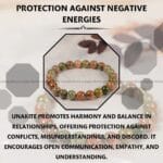 Unakite Crystal Bracelet - 8 MM (Grounding & Balance)