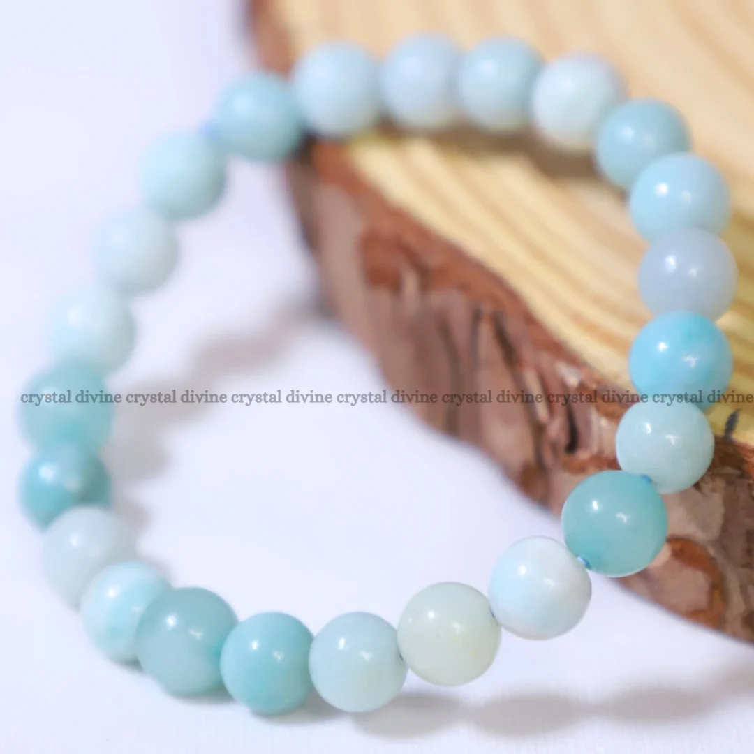 Amazonite Crystal Bracelet - 8 MM