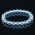 Clear Quartz Crystal Bracelet - 8 MM (Clarity & Focus)