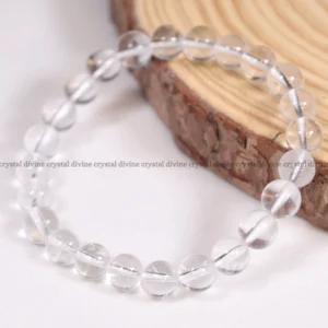 Clear Quartz Crystal Bracelet - 8 MM