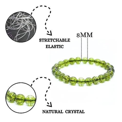 Healing Stone Beaded Bracelets Health Energy Anti-Fatigue For Women Men  Unisex Couple Gemstones Crystal Bracelets