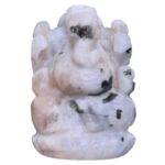 Rainbow Moonstone Crystal Pocket Ganesha - 1inch (Intuition & spiritual connection)