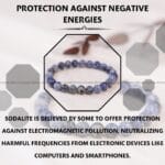 Rose Quartz + Amethyst Bracelet - 8 MM (Calming & Stress Reduction)