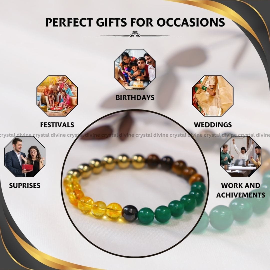 Money Magnet With Hematite Bracelet - 8 MM (Attracting Wealth)