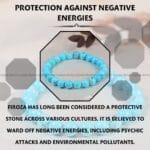 Firoza Crystal Bracelet - 8 MM (Healing & Purification)