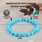 Firoza Crystal Bracelet - 8 MM (Healing & Purification)