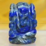 Lapis Lazuli Crystal Pocket Ganesha - 1 inch (Balance & Harmony)