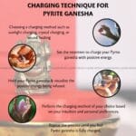 Pyrite Crystal Pocket Ganesha - 1inch (Energy & Vitality)