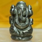 Pyrite Crystal Pocket Ganesha - 1inch (Energy & Vitality)