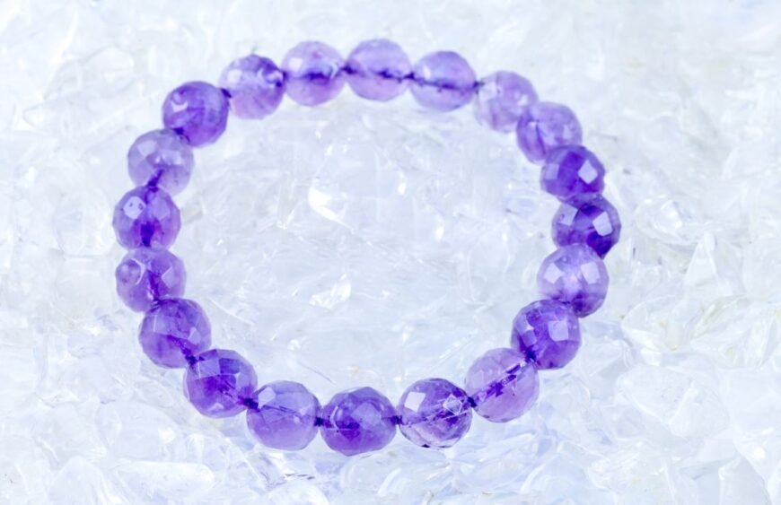 Amethyst Crystal Bracelet