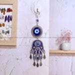 Evil Eye Hamsa Hand Hanger (Grounding & Protection)