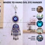 Evil Eye Hamsa Hand Hanger (Grounding & Protection)