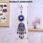 Evil Eye Hamsa Hand Hanger (Grounding & Protection)