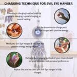 Evil Eye Hamsa Hand Hanger (Grounding & Protection)