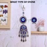 Evil Eye Hamsa Hand Hanger (Grounding & Protection)