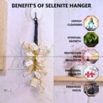 Selenite Door Hanging (Cleansing & purifying)