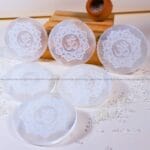 Om Symbol Selenite Charging Plate  (Cleansing Energy & Recharging Crystals)