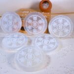 Zibu Symbol Selenite Charging Plate (Cleansing Energy & Recharging Crystals)