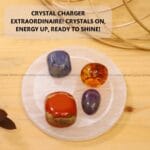 Infinity symbol Selenite Charging Plate With Wooden Box (Cleansing Energy & Recharging Crystals)