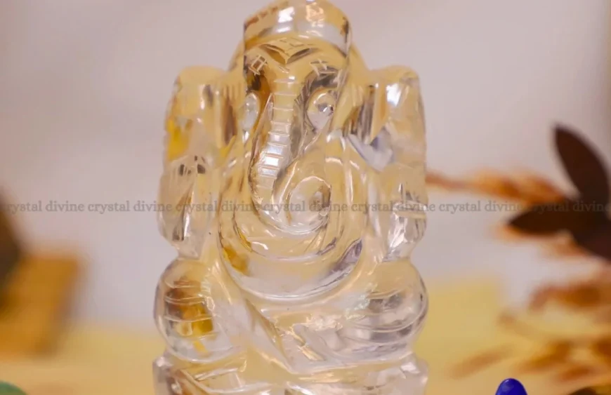 Clear Quartz Ganesha