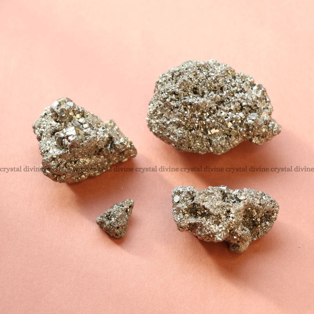 Pyrite Stone 50 To 70 Gram - 1 Pcs (Money Attraction)