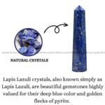 Lapis Lazuli Crystal Tower - 70 - 100 grams (Creativity & Inspiration)